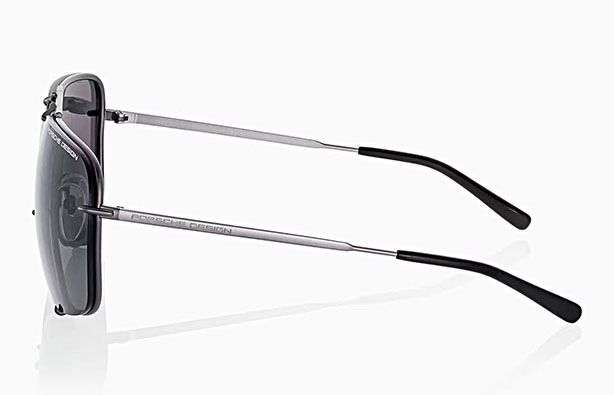 00s PORSCHE DESIGN 未使用品　定価税込57750 Porsche Design 6041.7.01.008.10.5 Titanium Black 2024